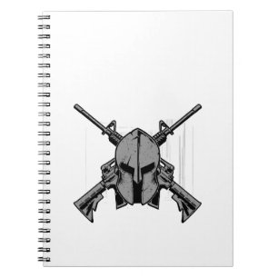 Caderno Espiral Força militar