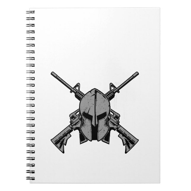 Caderno Espiral Força militar (Frente)