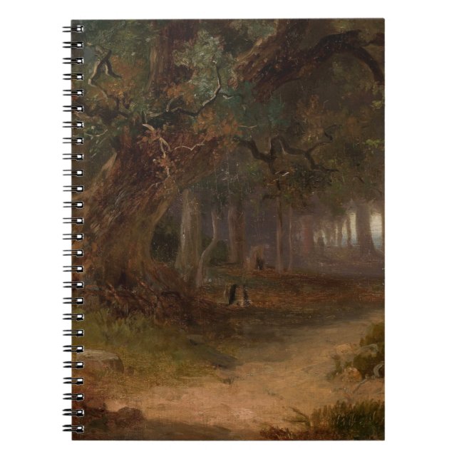 Caderno Espiral Forest Edge - Józef Szermentowski (Frente)