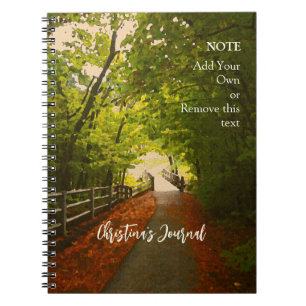 Caderno Espiral FOREST PATH Fall 07 - Spiral Photo Notebook