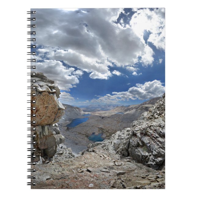 Caderno Espiral Forester Pass - John Muir Trail - Sierra Nevada (Frente)