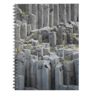 Caderno Espiral formação de rochas cinzas