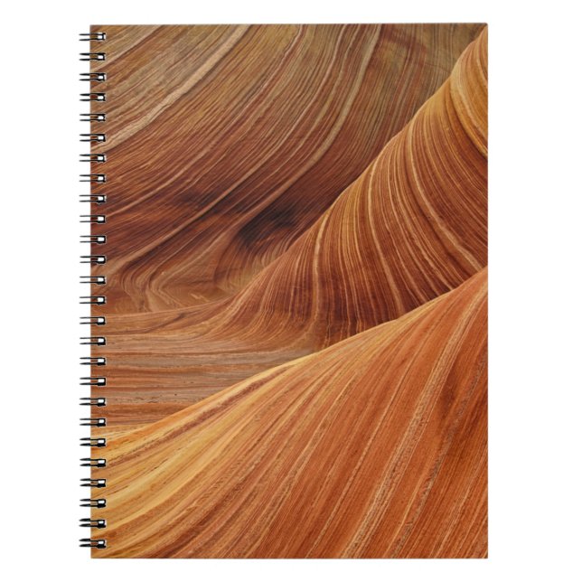 Caderno Espiral Formações de Sandstone Rock (Frente)