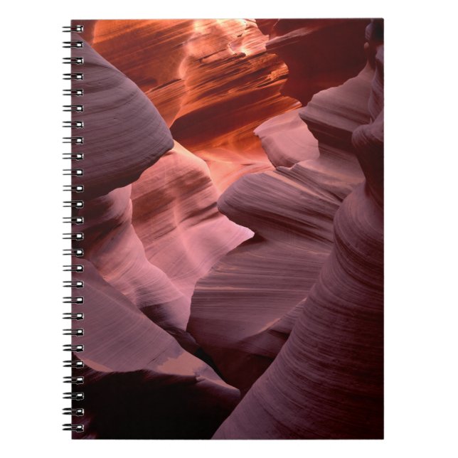 Caderno Espiral Formações do Antelope Canyon (Frente)
