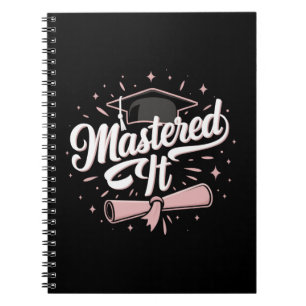 Caderno Espiral Formado Mestrado Graduado MBA Graduação