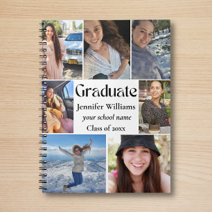 Caderno Espiral formando 7 fotos colagem 2025 graduação