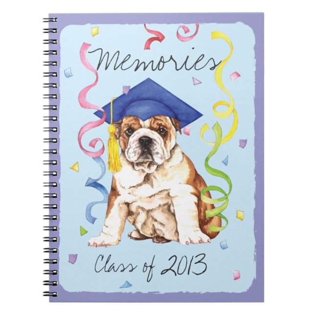 Caderno Espiral Formando Buldogue (Frente)