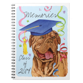 Caderno Espiral Formando Dogue de Bordeaux