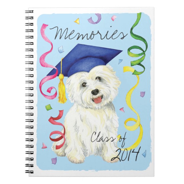 Caderno Espiral Formando Westie (Frente)