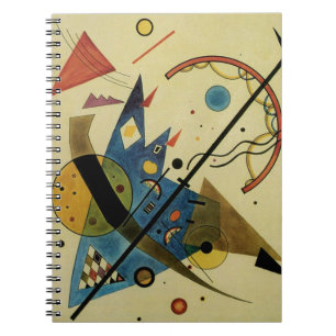 Caderno Espiral Formas dos Abstrato de Kandinsky
