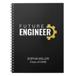 Caderno Espiral Formatura Personalizada de Futuro Engenheiro