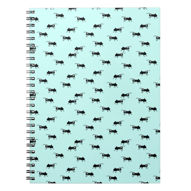 Caderno Espiral Formigas (Frente)