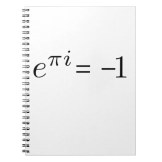 Caderno Espiral Fórmula de Euler!