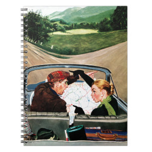 Caderno Espiral Forquilha na estrada