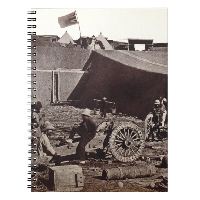 Caderno Espiral Forte de Pehlang, 1860 (impressão da prata do (Frente)