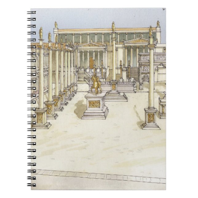 Caderno Espiral Fórum imperial. Roma (Frente)