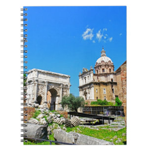 Caderno Espiral fórum romano