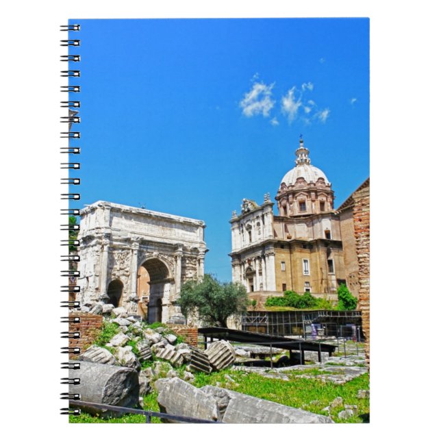 Caderno Espiral fórum romano (Frente)