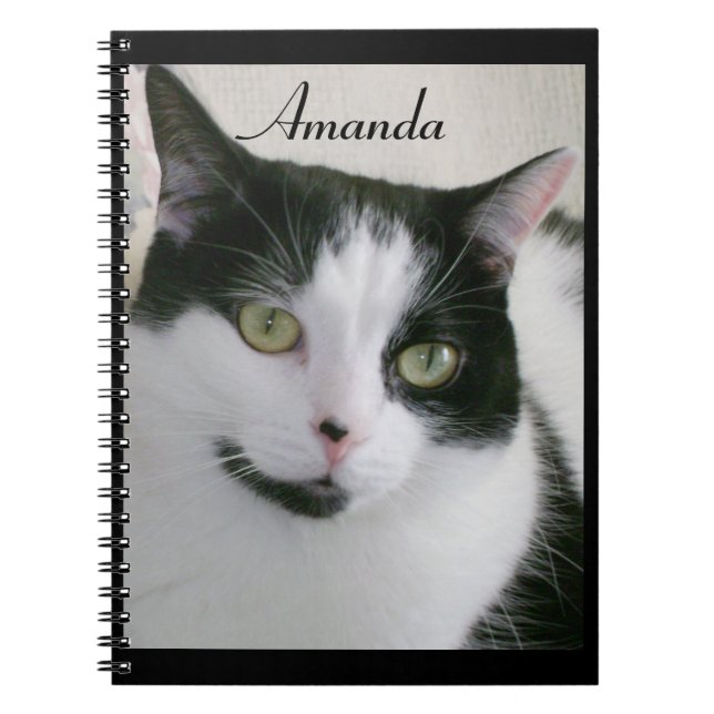 Caderno Espiral Foto Cat (Frente)