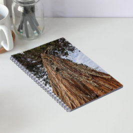 Caderno Espiral Foto da Árvore Giant Sequoia