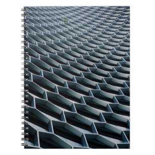 Caderno Espiral Foto de baixo ângulo do edifício alto