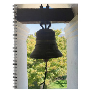 Caderno Espiral Foto de Bell da Missão Church
