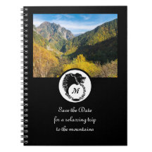 Foto de Laurel Monograma do Lobo Negro Tribal Silh