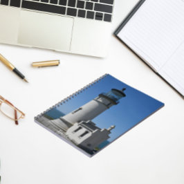 Caderno Espiral Foto do Farol Costeiro de Cabeça Norte