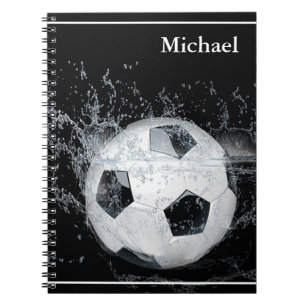 Caderno Espiral Foto do futebol