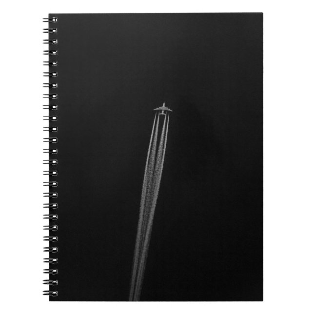 CADERNO ESPIRAL FOTO DO JET FIGHTER (Frente)