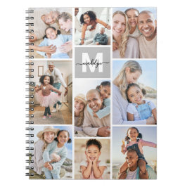 Caderno Espiral Foto Monograma Imagem