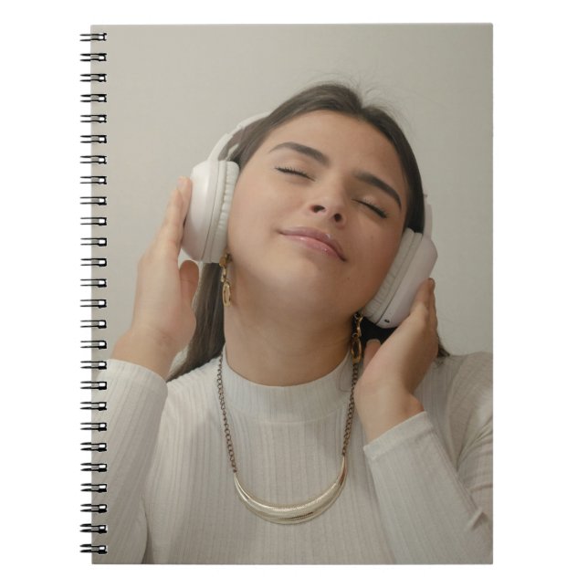 Caderno Espiral Foto personalizada (Frente)