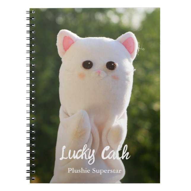 Caderno Espiral Foto Personalizada Simples e Moderna Elegante (Frente)