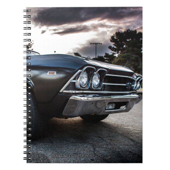 Caderno Espiral Fotografia 1969 de Chevelle (Frente)