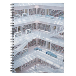 CADERNO ESPIRAL FOTOGRAFIA ALTA DA BIBLIOTECA