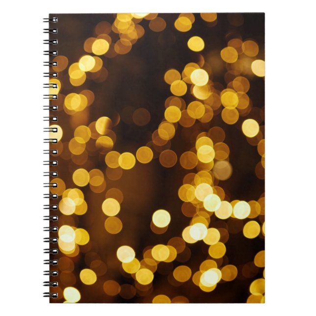 Caderno Espiral Fotografia Bokeh (Frente)