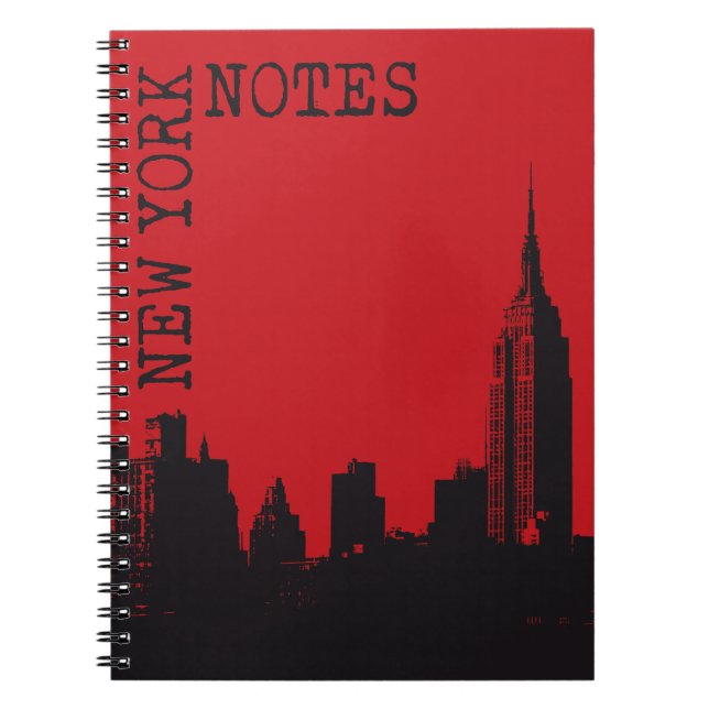 Caderno Espiral Fotografia de Kelly Nickels / Notas de Nova York (Frente)