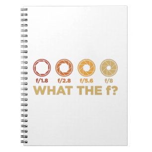 Caderno Espiral Fotógrafo Presente de fotografia para a profiss