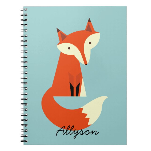 Caderno Espiral Fox (Frente)