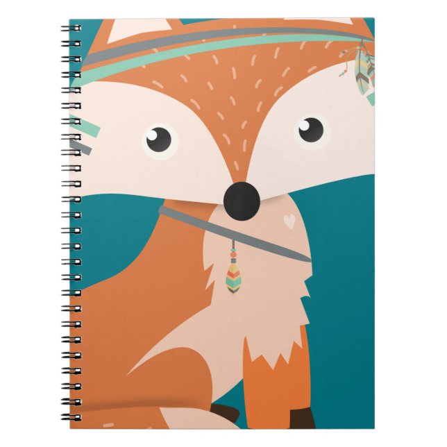 Caderno Espiral Fox de Felix (Frente)