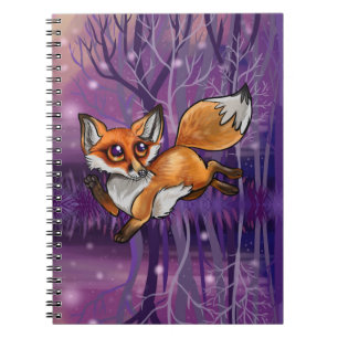 Caderno Espiral Fox do bebê