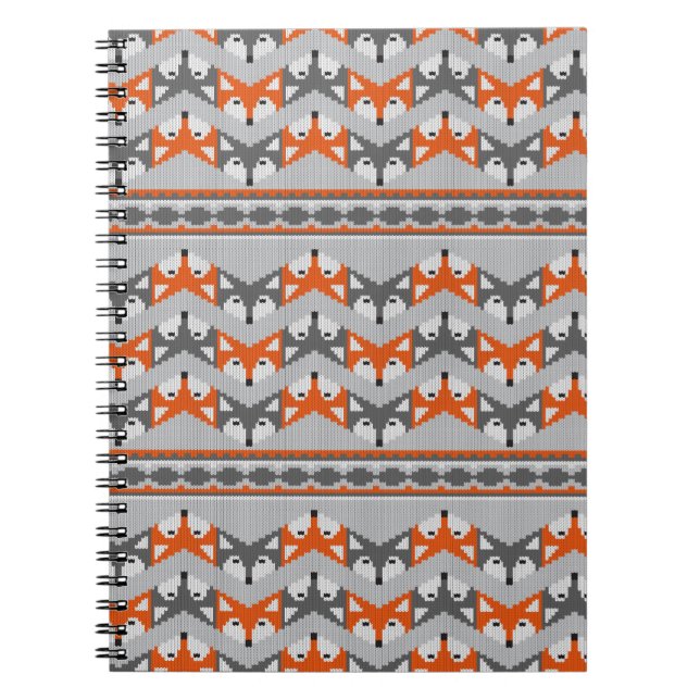 Caderno Espiral Fox Fleece Sweater (Frente)