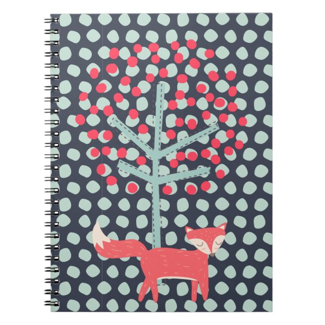 Caderno Espiral Fox Retroativa (Frente)