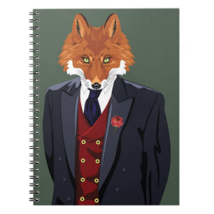 Caderno Espiral Foxy Retrato