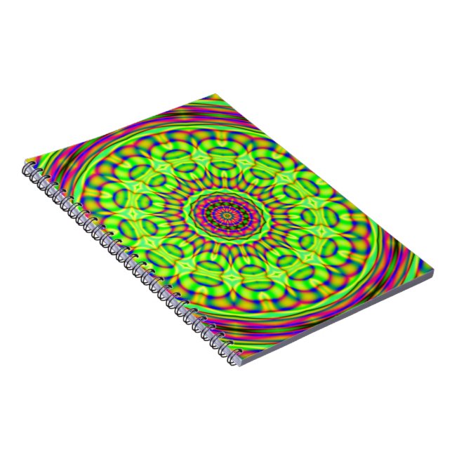 Caderno Espiral Fractalescopo 28 (Lado Direito)