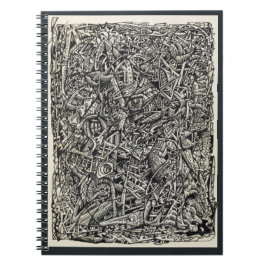 Caderno Espiral Fragmentado