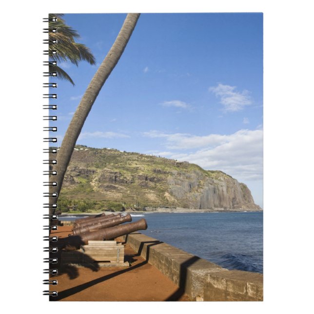 Caderno Espiral França, Ilha da Reunião, Ruas-Denis, vista de La L (Frente)