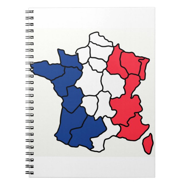 Caderno Espiral France (Frente)