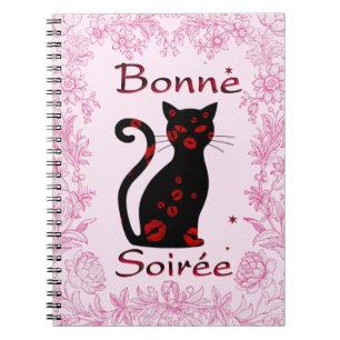 Caderno Espiral Francês:Bona Soiree Notebook