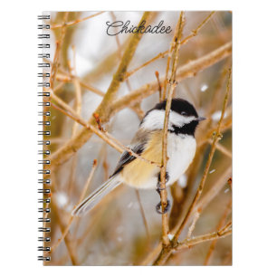 Caderno Espiral Frango de Capa Preta - Fotografia Original